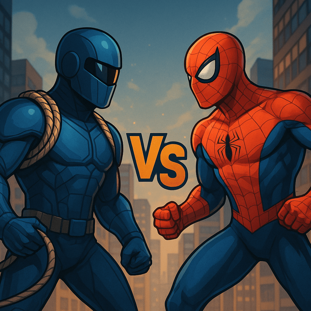 rope hero vice town vs spider man game compression