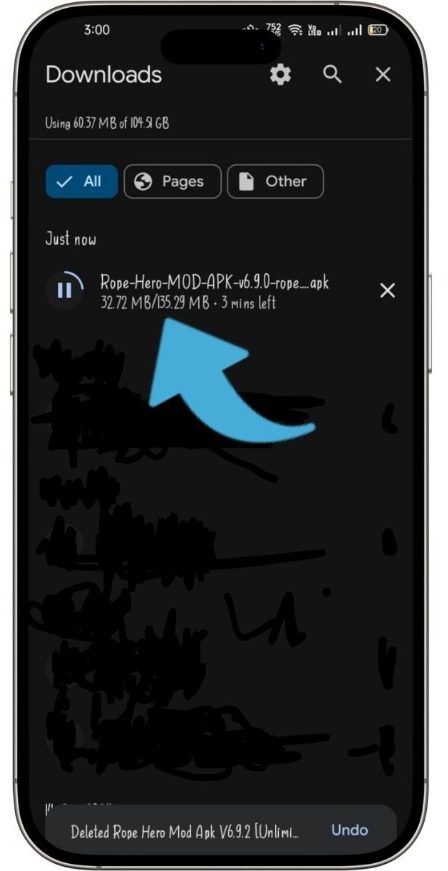 Rope Hero apk file Download