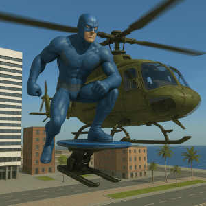 rope hero vice town vehicle